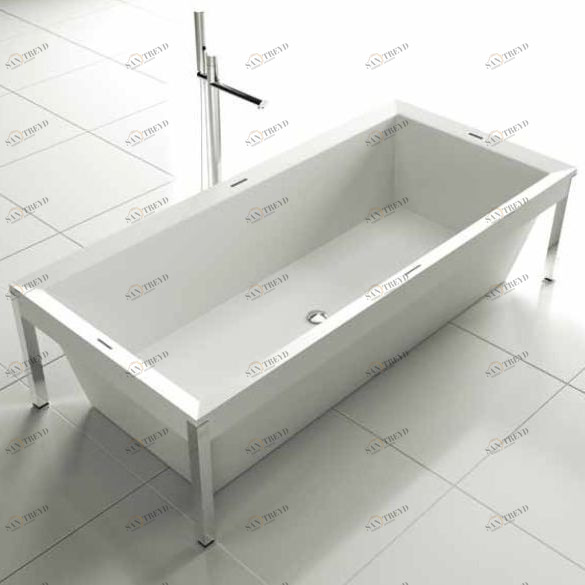 NAOS 180x100 R ALPEN Ванна MOMA Design Woodtower 47111