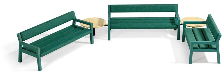 Blå Station Модульная скамья Park+ Bla Station sun-id-1471636 - Вид №11