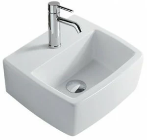 8951 Подвесная раковина настенная овальная Galassia SA02 белая