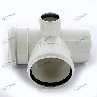 Крестовина SINIKON 87 D110х110х50 мм двухплоскостная шумоизолированная правая Комфорт 512035K