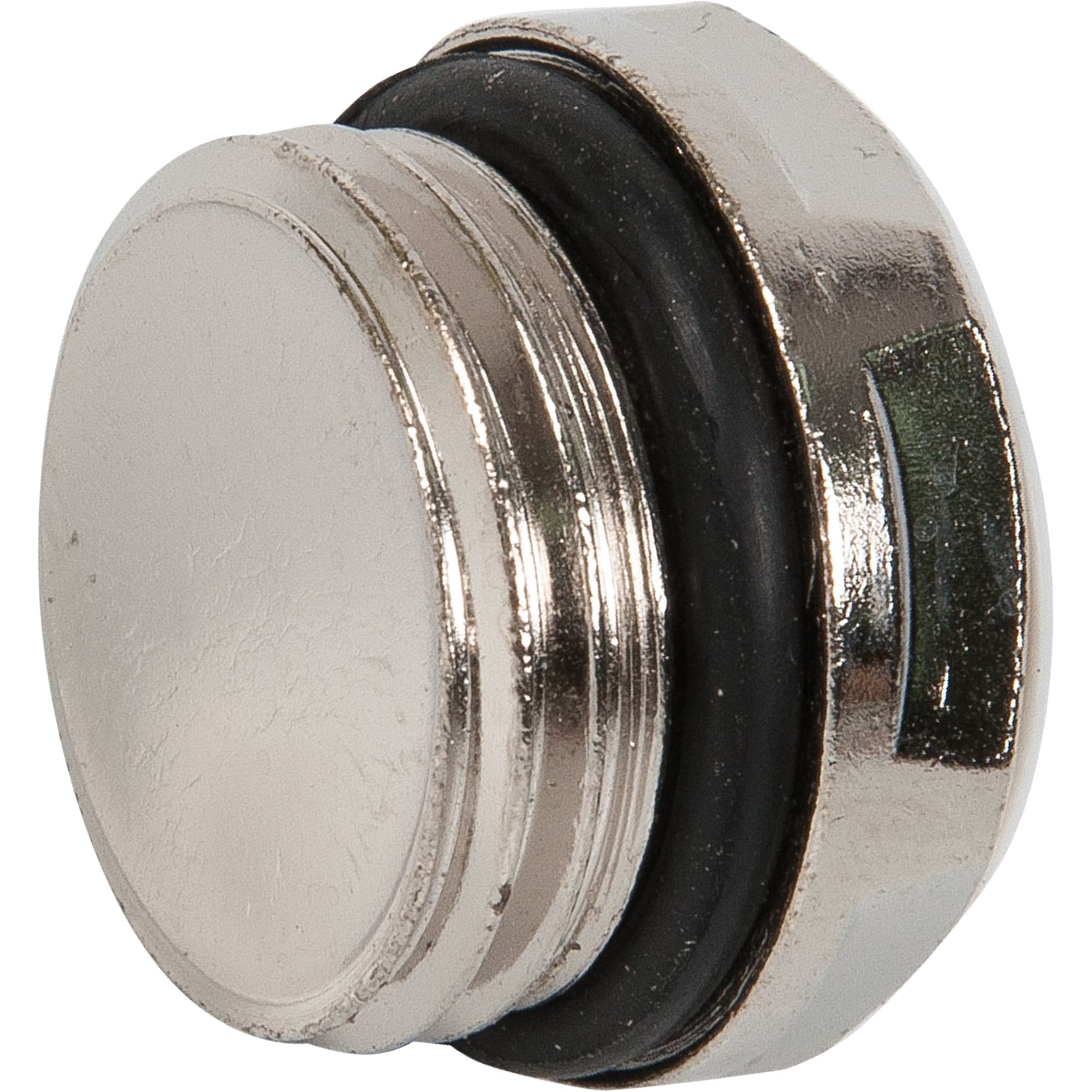 18224723 Заглушка с прокладкой, наружная резьба, 1/2" цвет никель Santreyd  - Вид №2