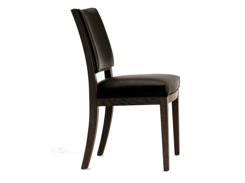 Стул из массива дерева с обивкой и тканевой обивкой Maxalto ARCH-00023663