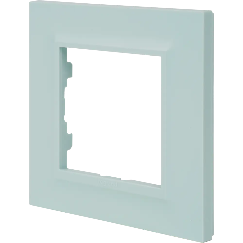 Рамка для розеток и выключателей Legrand Structura 1 пост цвет голубой 82064699 STLM-2189549 - Вид №2