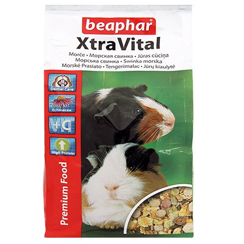 УТ0013473 Корм для грызунов XtraVital для морских свинок 1кг Beaphar 