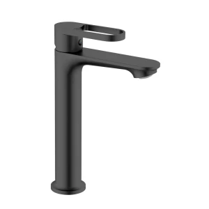Смеситель для раковины Esko Catania CTN25B однорычажный на столешницу цвет черный матовый
