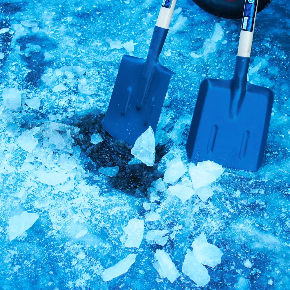 Лопата прямоугольная Zaryapro с черенком и рукояткой ПАВЛОВСКАЯ ЗАРЯ STLM-2043453 - Вид №5