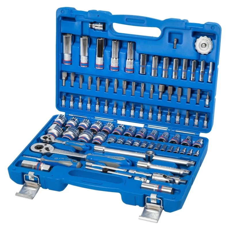 KING TONY Набор инструментов универсальный, 96 предметов Верстакофф 7596MR