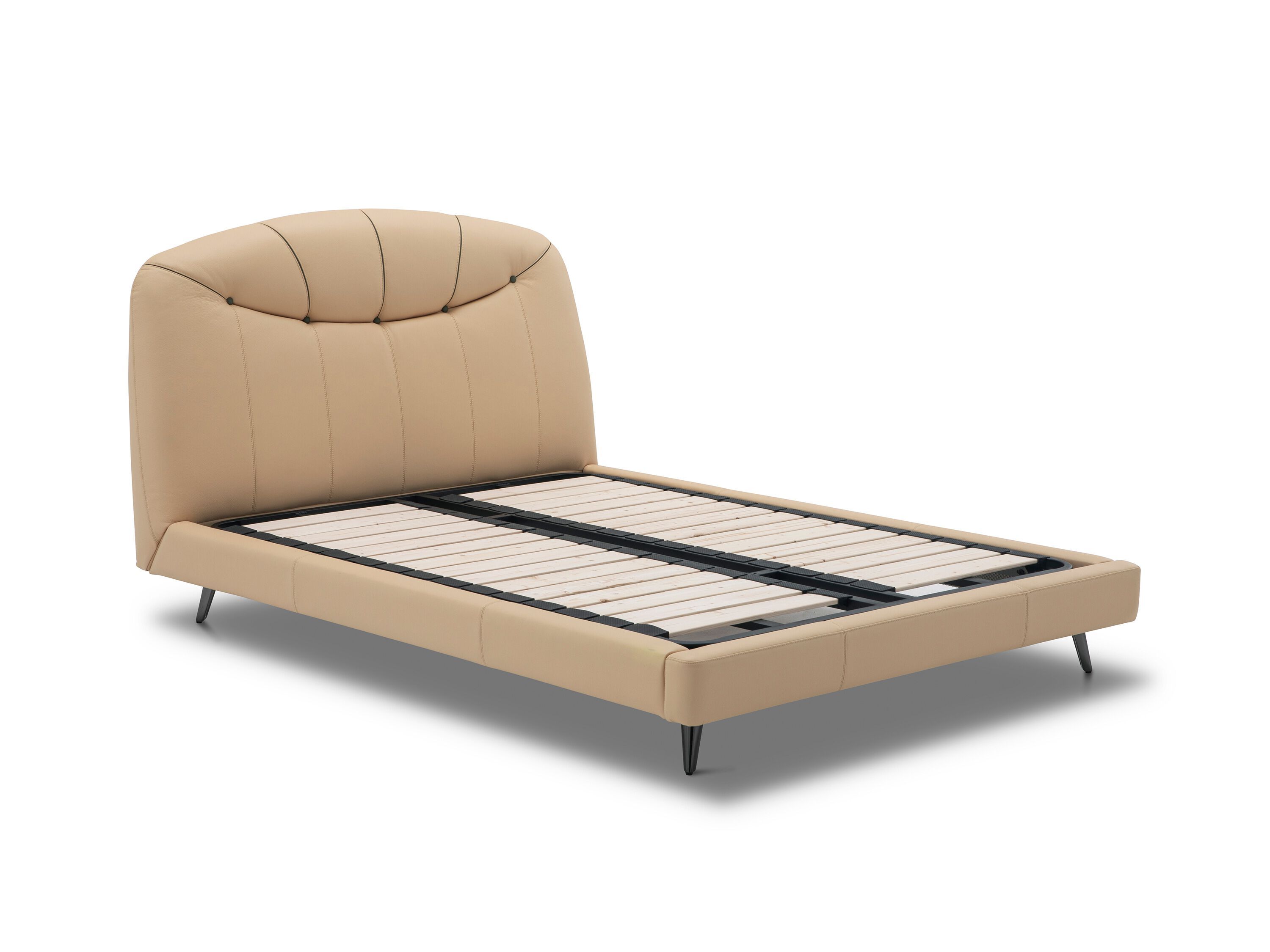 Полуторная кровать с кожаной обивкой CAMPO DE' FIORI COZ638 ARCH-00119647 - Вид №7