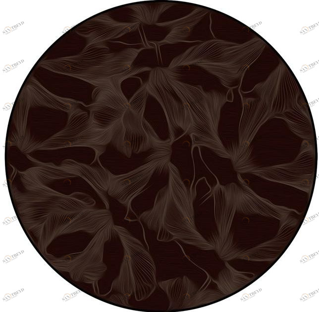 YO2 Круглый коврик с рисунком из полиамида Picnic days sun-id-1356751