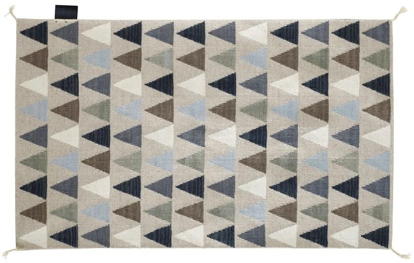 ASPLUND Прямоугольный шерстяной коврик ручной работы с геометрическими мотивами Mini flag sun-id-1420232 - Вид №4