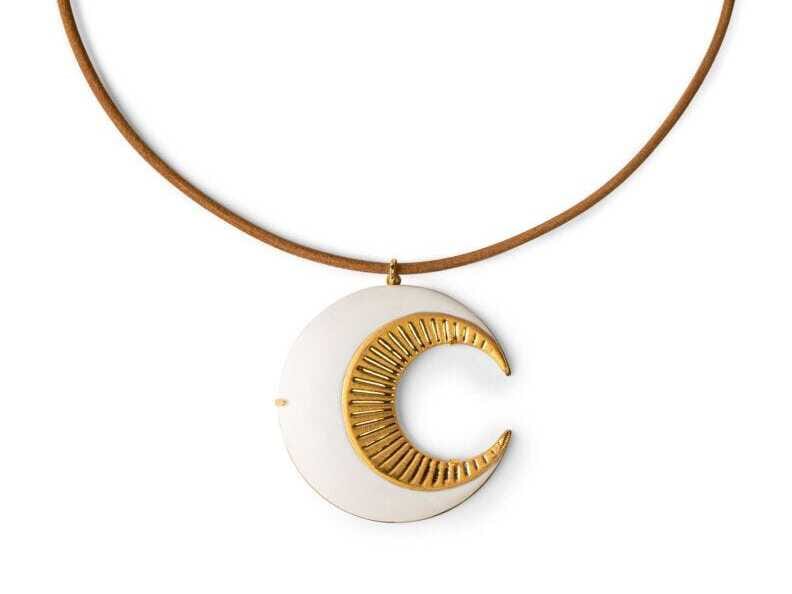 Ожерелье из фарфора Lladró MOON PENDANT ARCH-00133082