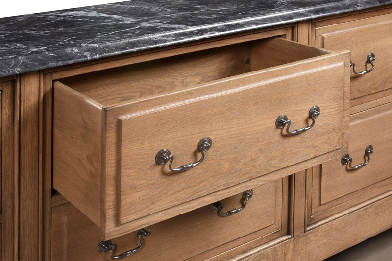 Сундук с мраморной столешницей с 6 ящиками ijlbrown sun-id-3251846 - Вид №3