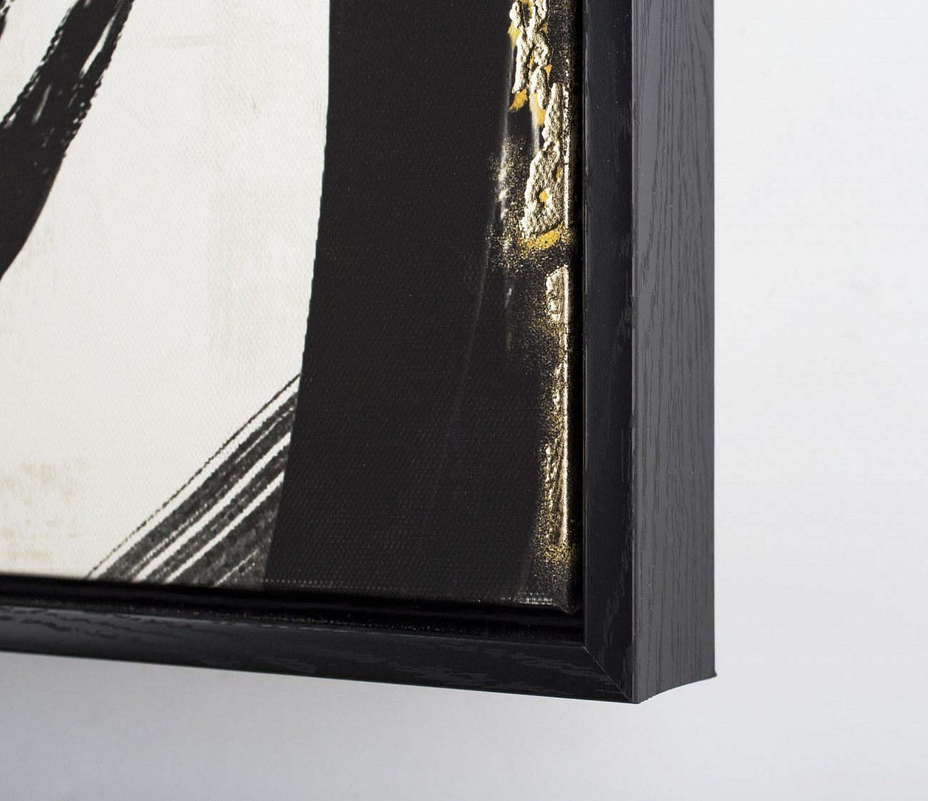 Панно интерьерное с абстрактным рисунком 80х80 см серо-черная Tomas Stern TOMAS STERN  00-3872668 Серый;черный;разноцветный  - Вид №1