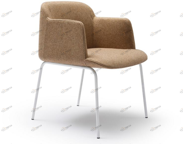 Quinti Sedute Стул с обивкой и подлокотниками Deep sun-id-1467222