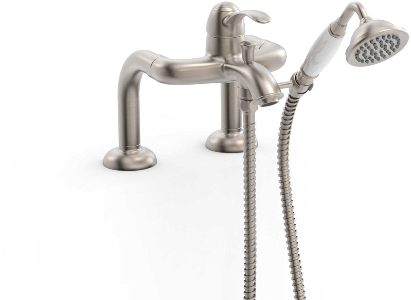 Смеситель для ванны TRES CLASIC с одной ручкой и коленными соединителями для подачи воды -24219401AC TRES