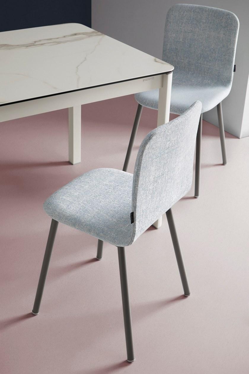 MOBLIBERICA Стул из мягкой ткани Pepper sun-id-1486000 - Вид №4