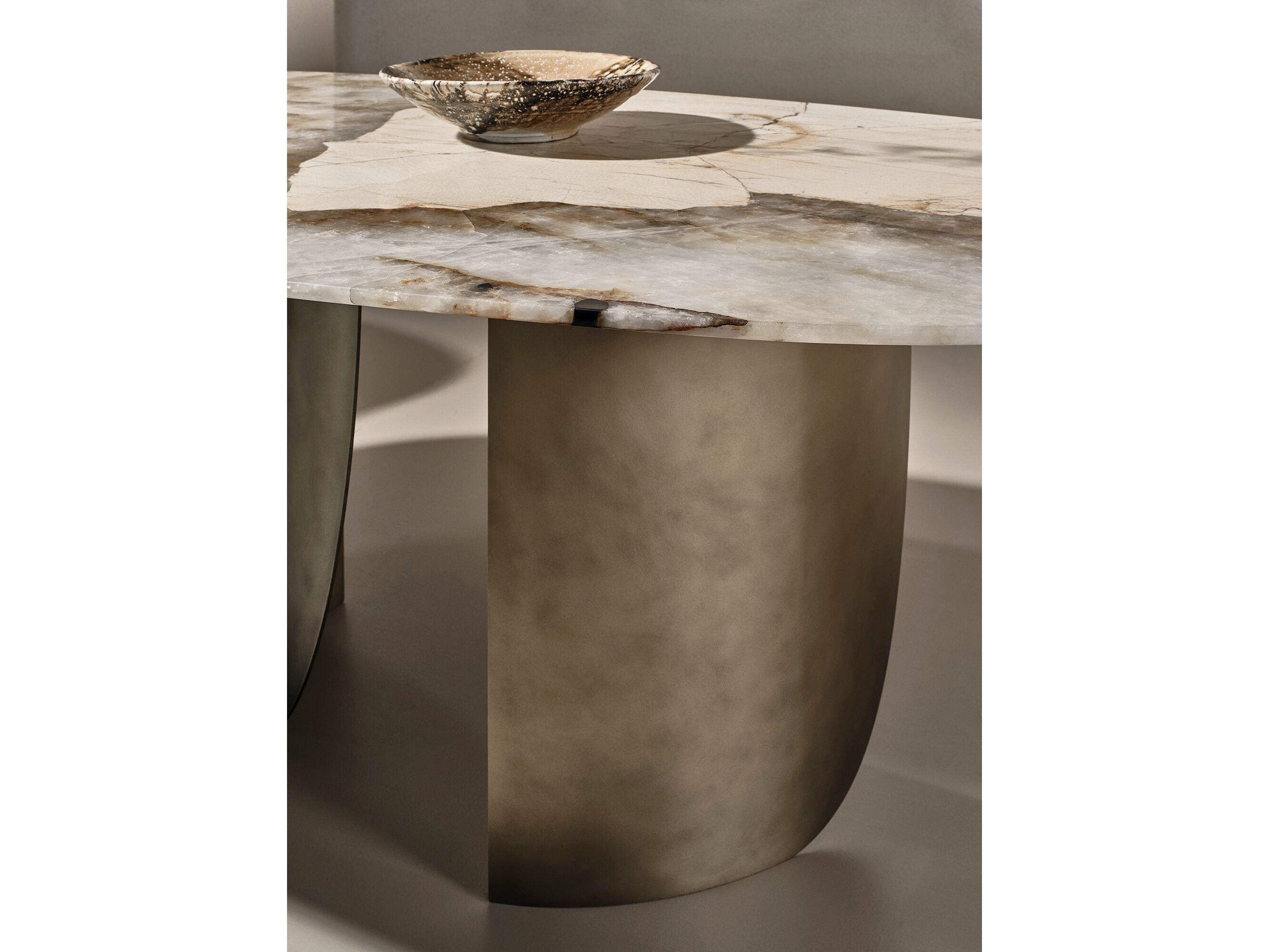 Овальный мраморный обеденный стол Naturedesign Главная ARCH-00113544 - Вид №3