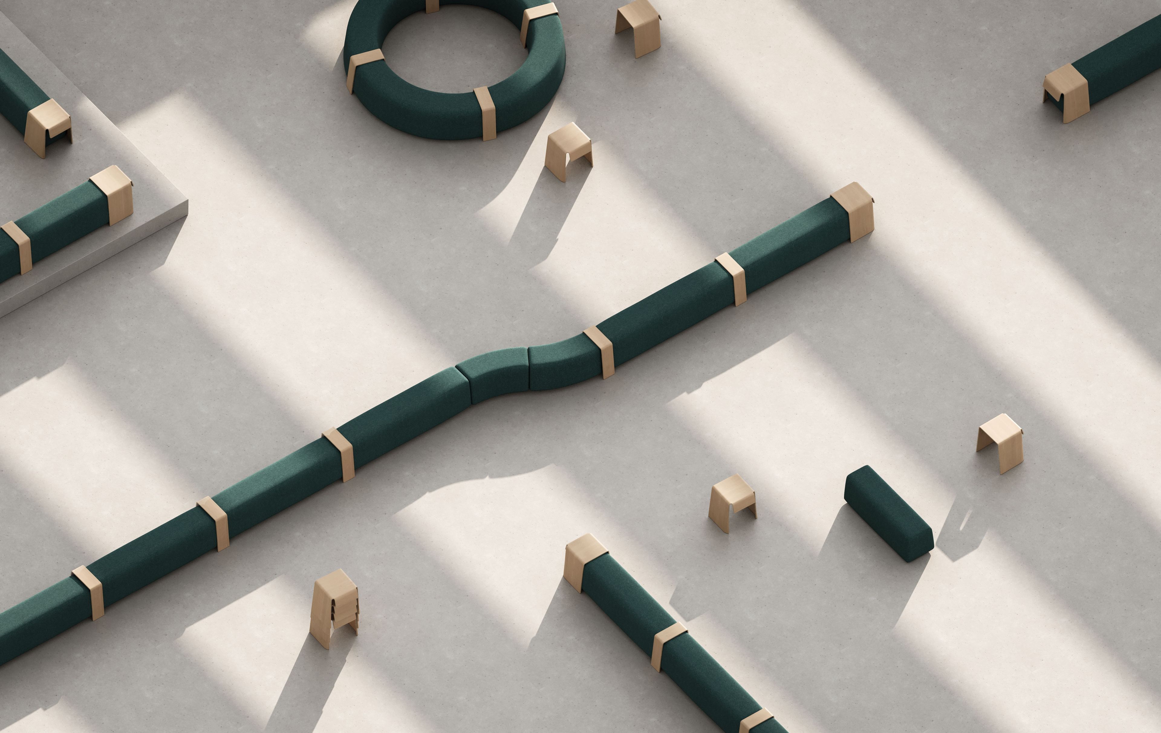 Многослойный штабелируемый стул Manerba Super Random ARCH-00060134 - Вид №11