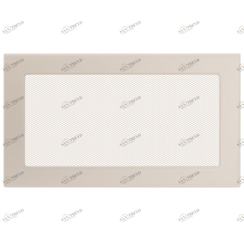 Вентиляционная решетка Kratki 17х30 (кремовая) 2979