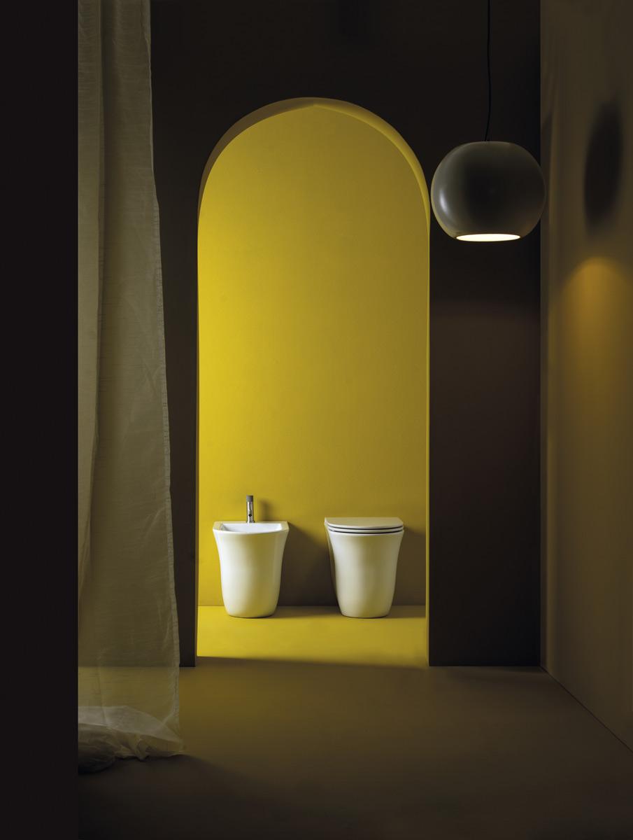 FLWC0115 Напольный унитаз приставной GSG CERAMIC Flut - Вид №2