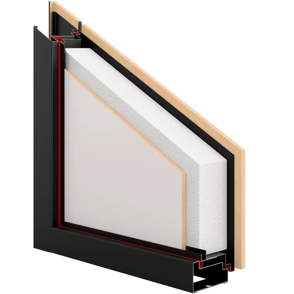 Дверь входная металлическая Блэк Скейп 86x205 см правая шелк белый TOREX STLM-2156424 - Вид №15