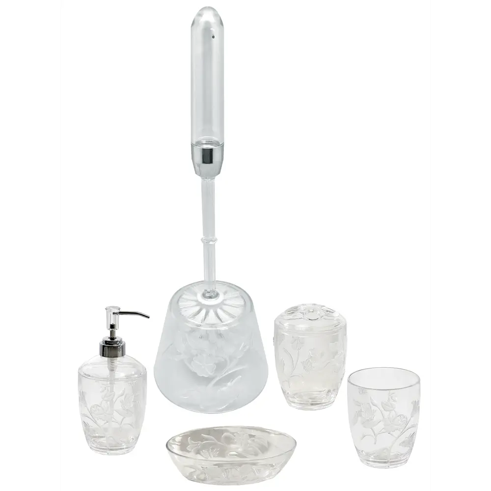 Мыльница настольная Vidage «Сирна» акрил цвет прозрачный STLM-2073503