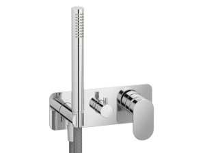 Смеситель для душа с 3 отверстиями и ручным душем