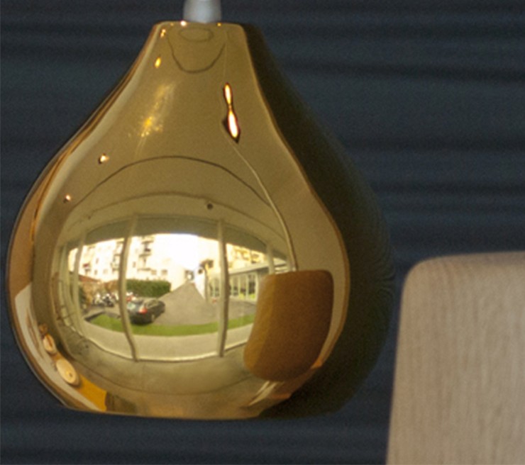 Ex.T Drip 1 Oro Подвесной светильник из золота керамики outletEXDRIP1ORO - Вид №1