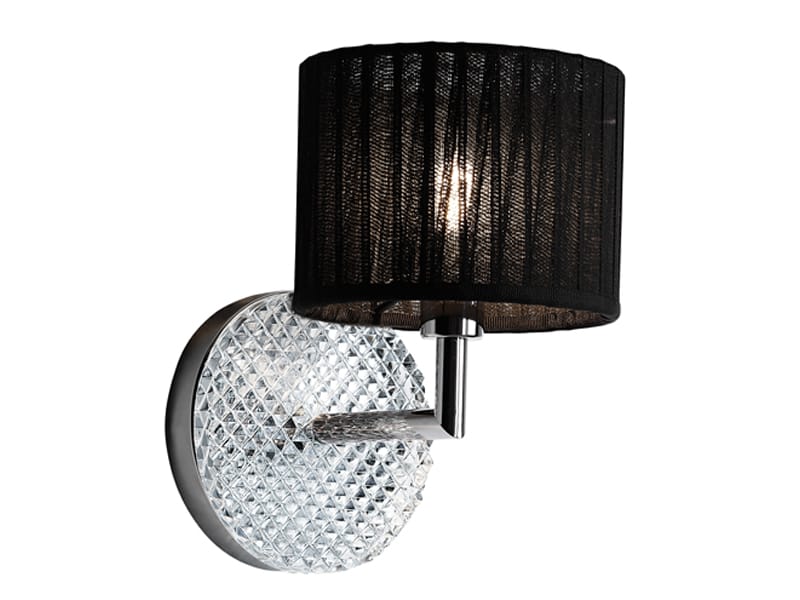 Хромированный металлический настенный светильник Fabbian Diamond Swirl ARCH-00004112 - Вид №7
