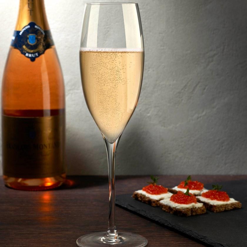 NUDE Набор из двух хрустальных флейт Dimple sun-id-1493608 - Вид №1