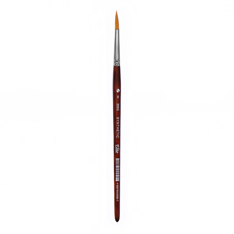 3003105 Кисть синтетика круглая короткая ручка №05 ХМ 