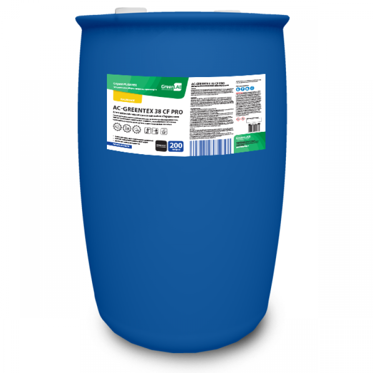 AС-038/200 GreenLAB AC - GREENTEX 38 CF PRO, 200 л, Для наружной пенной кислотной мойки оборудования 