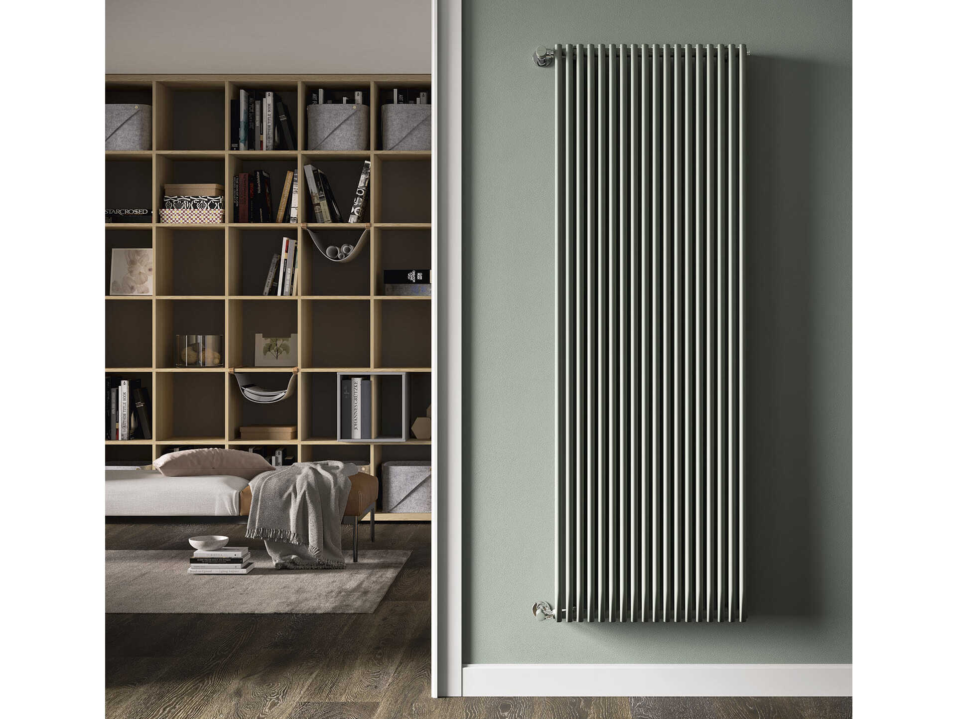 Стальной модульный вертикальный мебельный радиатор Irsap Арфа ARCH-00086045