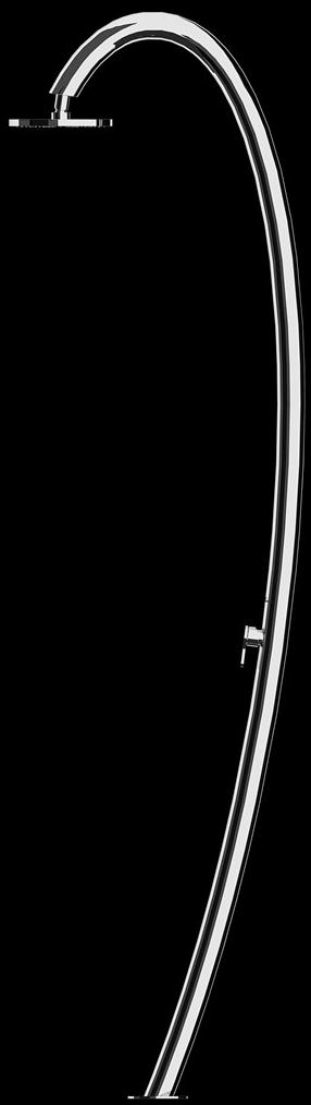 Inoxstyle Открытый душ из нержавеющей стали с душевой лейкой sun-id-1371103 - Вид №3