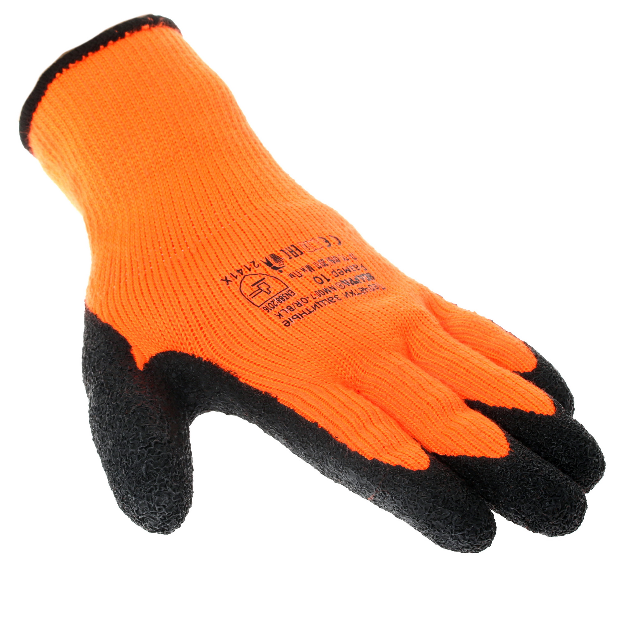 Перчатки трикотажные Scaffa NM007-OR/BLK 5349675 STDN-0078655 - Вид №3