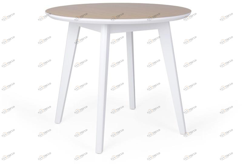 Fenabel Круглый обеденный стол из дерева Pixie Md.2583