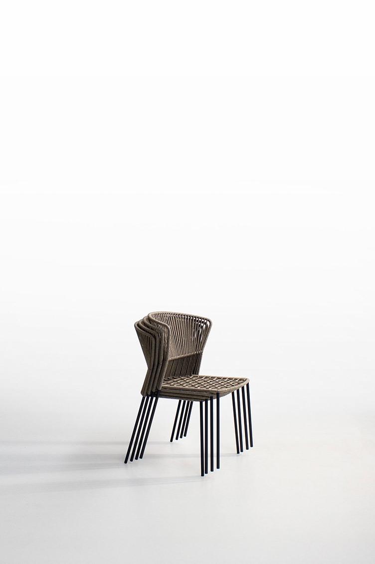 Potocco Садовый стул из веревки Ola 923 - Вид №5