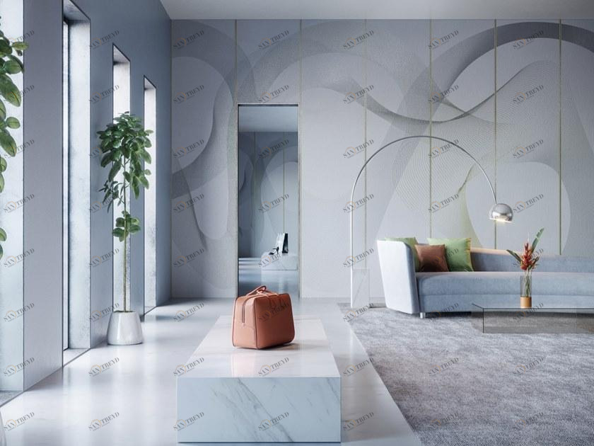 Zambaiti Contract Противопожарная панель с 3d цифровой печатью Eterea Z42673, z42674 Santreyd