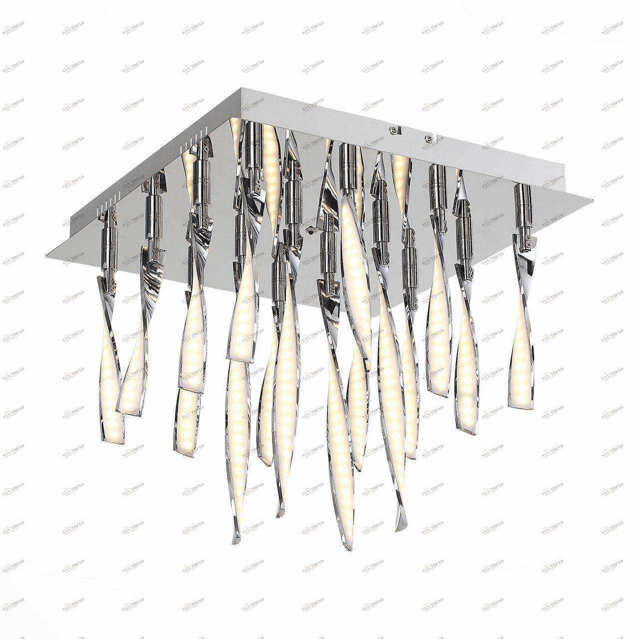Потолочный светодиодный светильник ST Luce Raggio SL927.102.16 ST LUCE RAGGIO 074098 Прозрачный;хром
