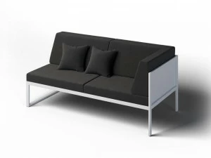 Laubo Садовый диван 2-х местный правый Formal