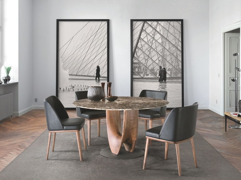 Круглый мраморный стол Pacini & Cappellini Axis ARCH-00136855 - Вид №1