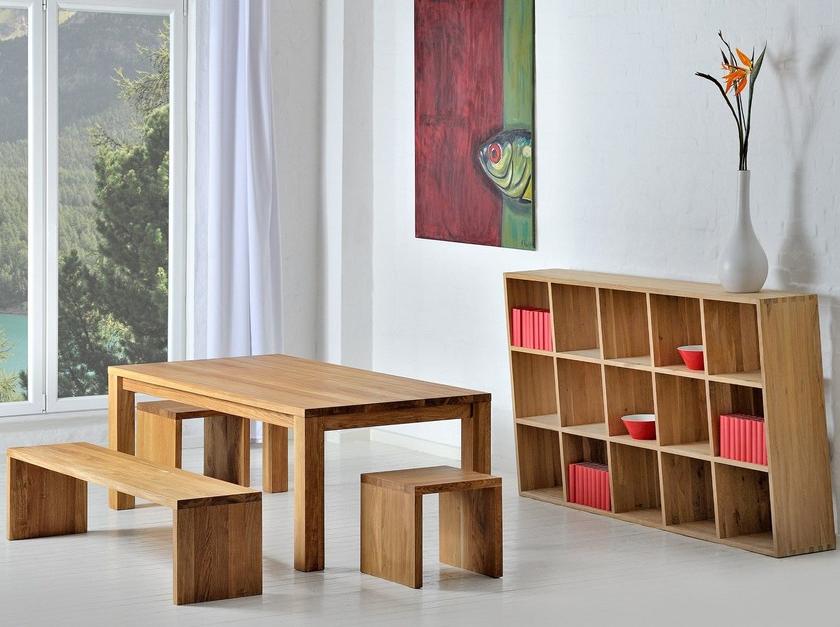 Vitamin Design Прямоугольный стол из массива дерева Cubus sun-id-1426770 - Вид №8