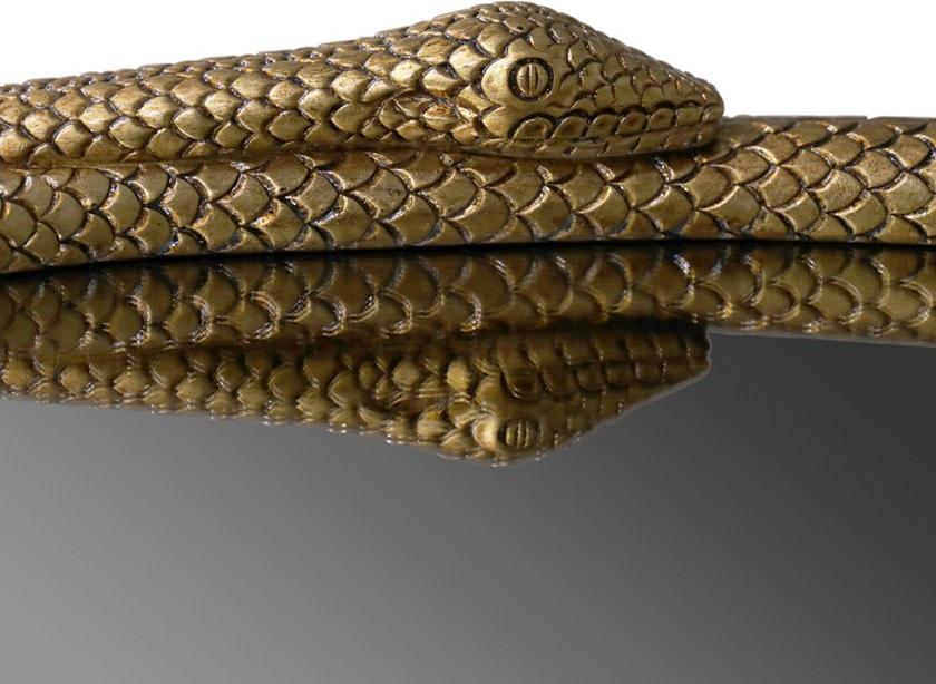 KOKET Зеркало сусальное золото в раме Serpentine sun-id-1464560 - Вид №3