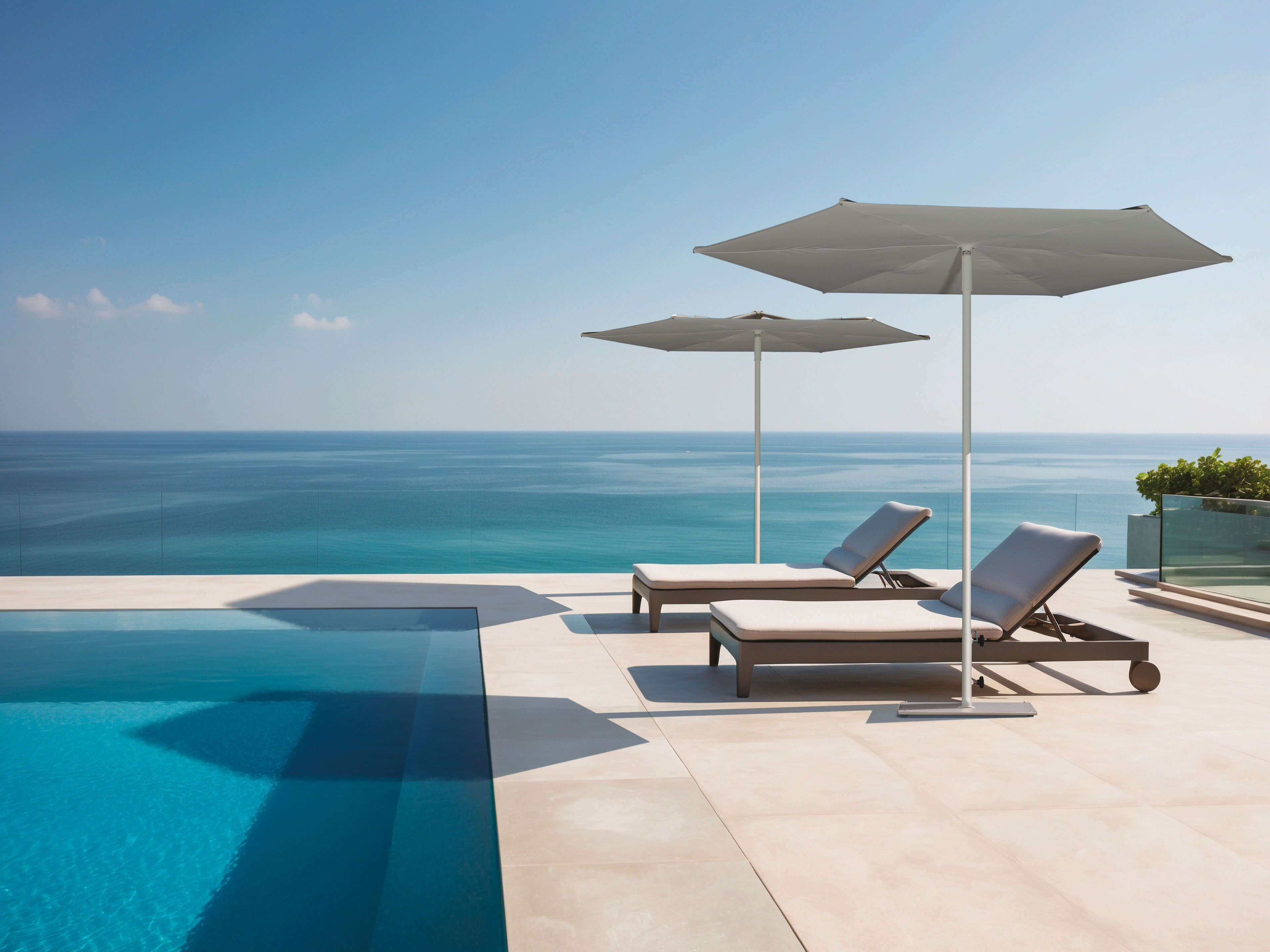 Алюминиевый зонтик с порошковым покрытием Scolaro Parasol Revo ARCH-00101829 - Вид №4