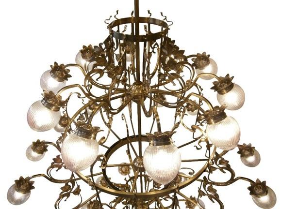 Patinas Lighting Люстра из латуни ручной работы Lyon sun-id-1349163 - Вид №2