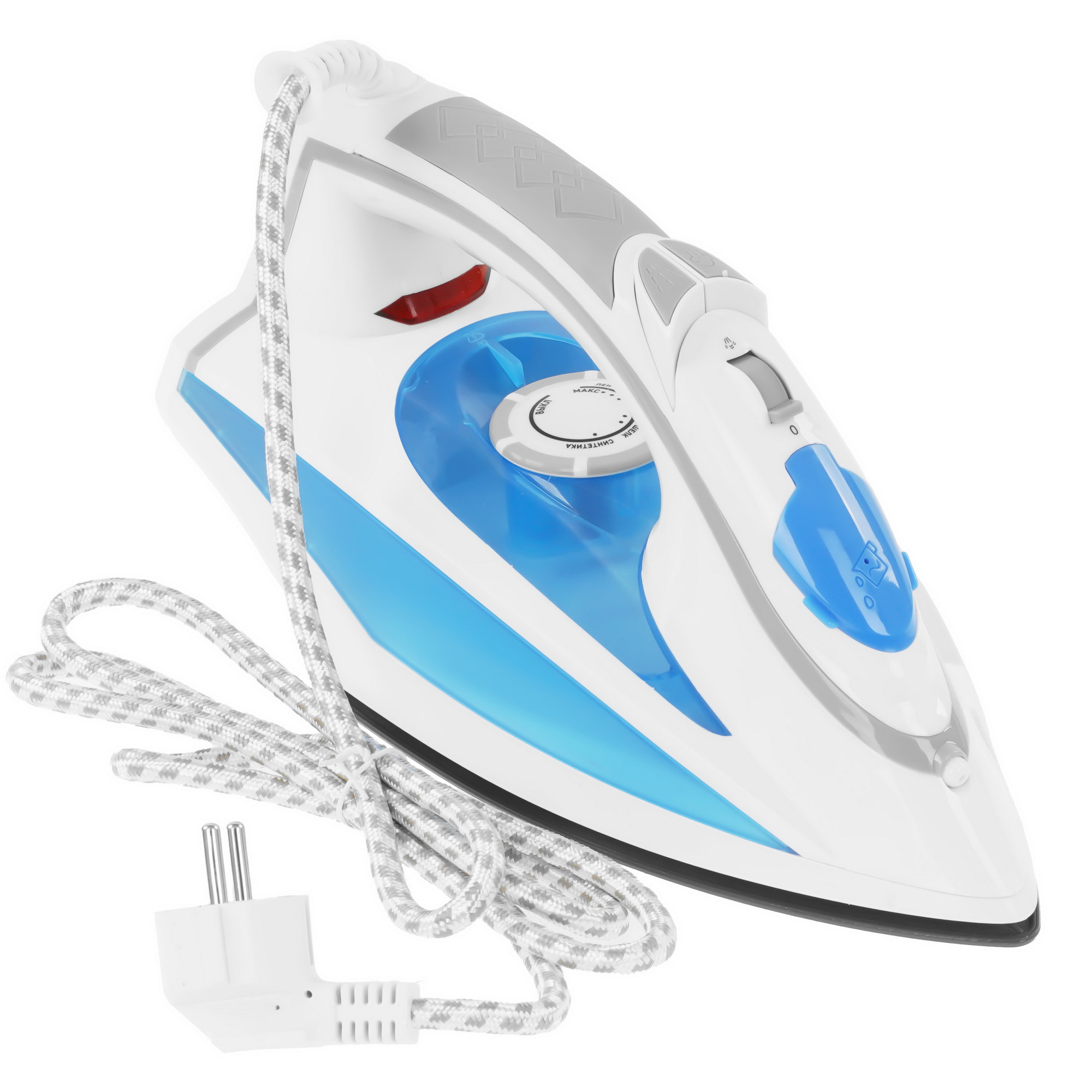 9232424 Утюг Добрыня DO-3122 голубой STDN-0024077 - Вид №5