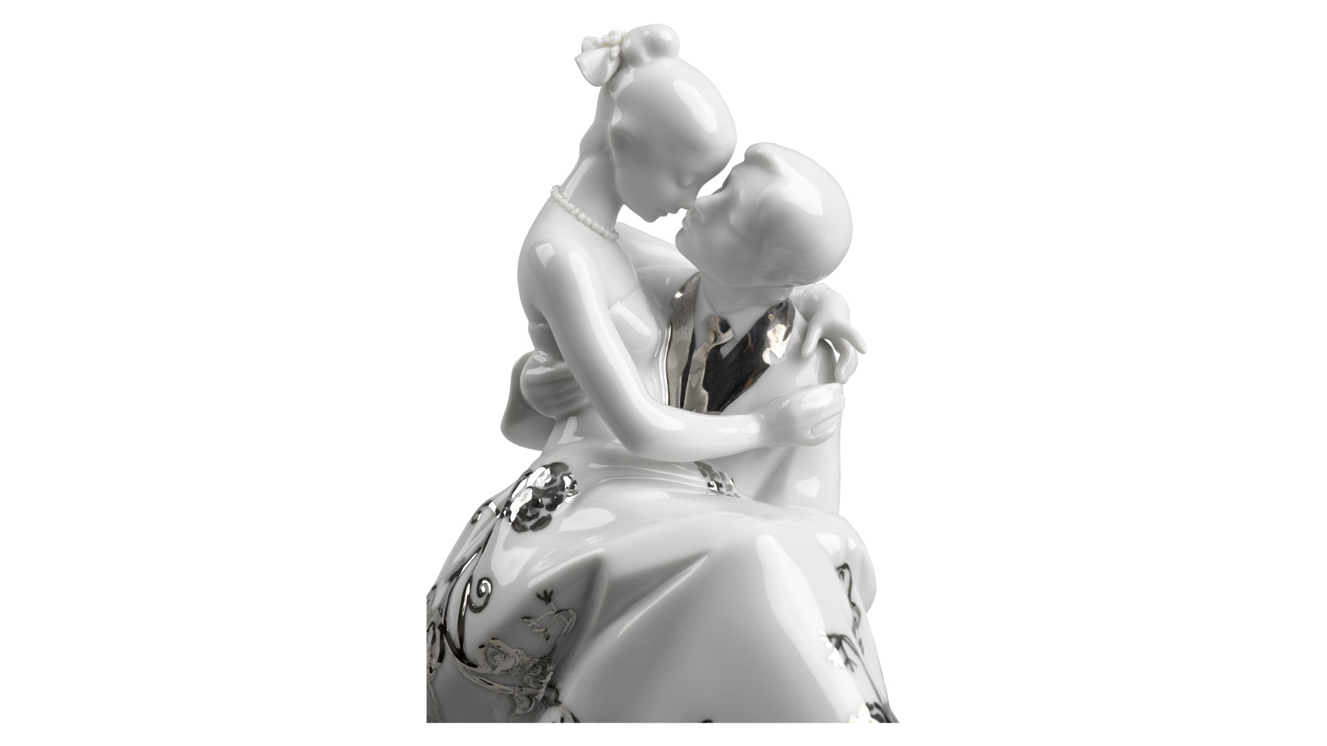 10669113 LLADRO Фигурка Lladro "Самый счастливый день (Ре-Деко)" 27x17см Фарфор Lladró  - Вид №1