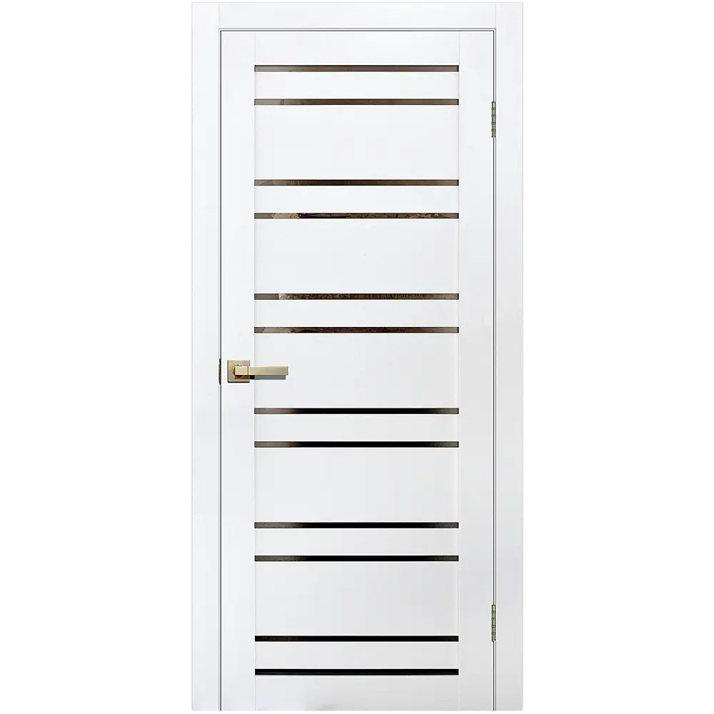 Комплект двери Artens Уна со стеклом 70x200 см Hardflex белый без доборов STLM-2171339