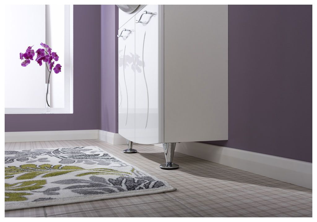 Мебель для ванной Aquanet Моника 60 белый 00187565 - Вид №6