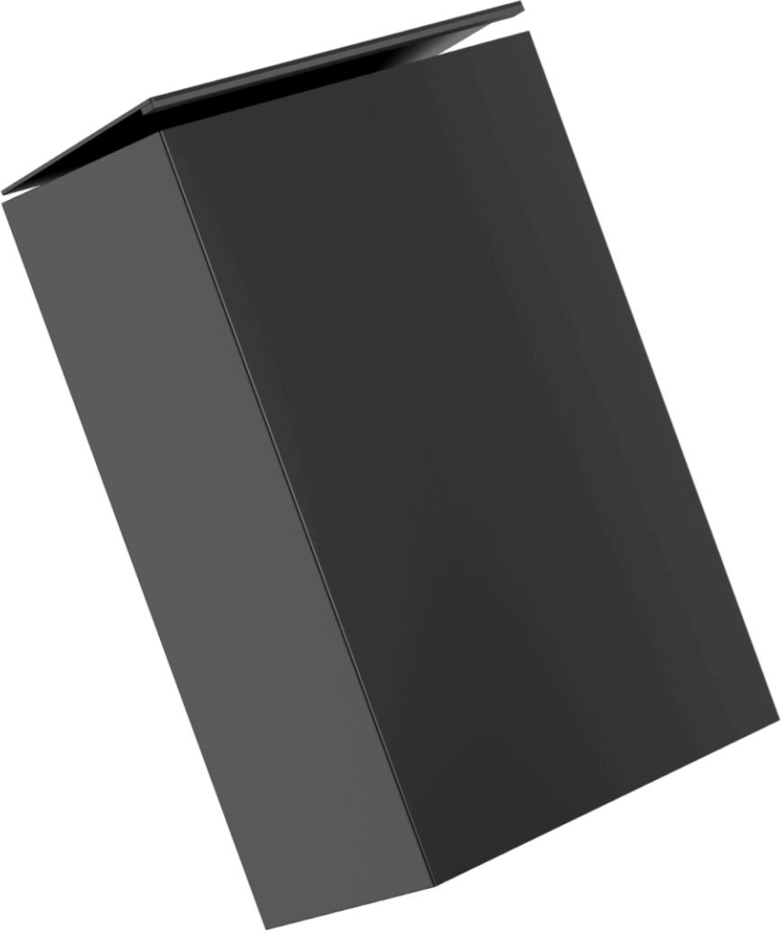 P785-N Настенное санитарное ведро из нержавеющей стали объемом 5 л